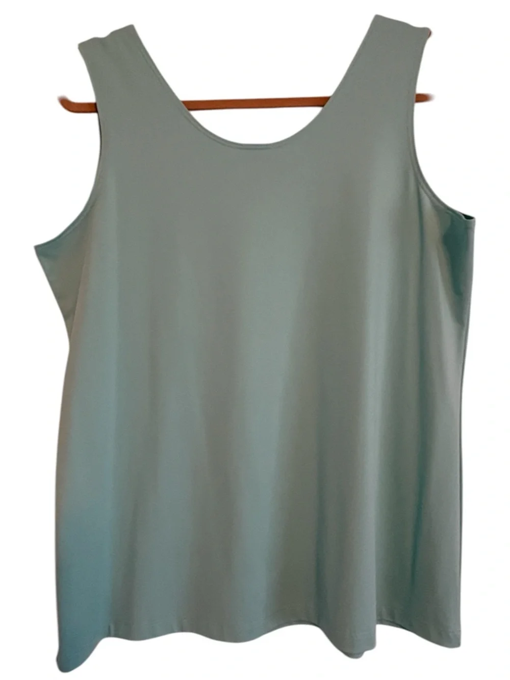 Chico’s Sleeveless Scoop Neck Tank – Vibrant Teal – Size 3 (L/XL) - Picture 3 of 7